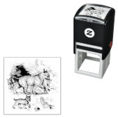 Lynxfamilie Zelfinktende Stempel (In situ)