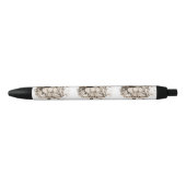 Lynxfamilie Zwarte Inkt Pen (Voorkant)