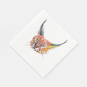 Lynxs Luncheon Papieren servetten (Hoek)