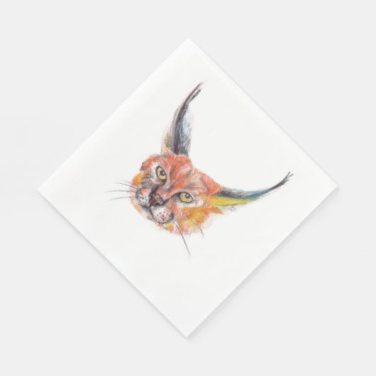 Lynxs Luncheon Papieren servetten (Hoek)