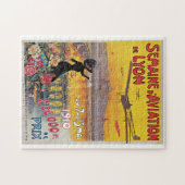 Lyon Aviation Week Travel Ad Legpuzzel (Horizontaal)