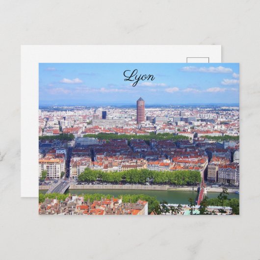 Lyon Briefkaart (Voorkant / Achterkant)