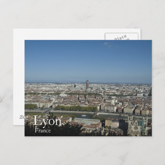 Lyon Briefkaart (Voorkant / Achterkant)