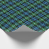 Lyon Clan Tartan Iers geruite patroon Cadeaupapier (Hoek)