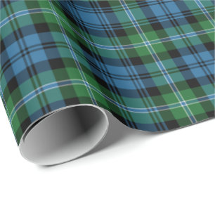 Lyon Clan Tartan Iers geruite patroon Cadeaupapier