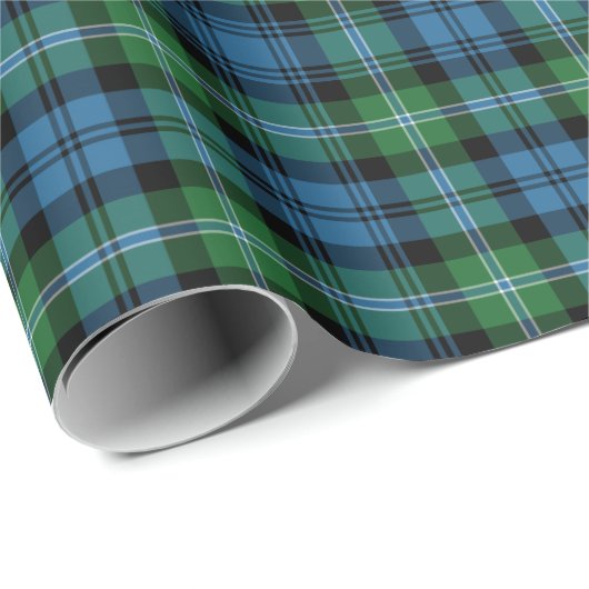 Lyon Clan Tartan Iers geruite patroon Cadeaupapier (Rol Hoek)