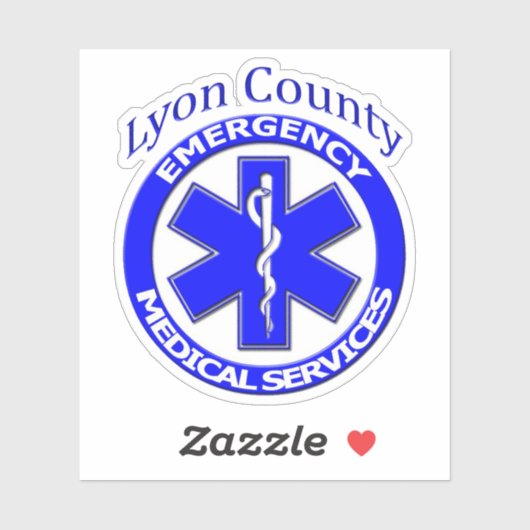 Lyon County EMS Sticker (Vel)