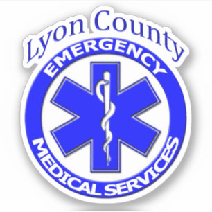Lyon County EMS Sticker