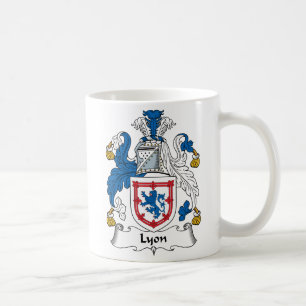 Lyon Family Crest Koffiemok