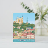 Lyon Fourvière Briefkaart (Staand voorkant)