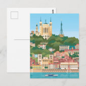 Lyon Fourvière Briefkaart (Voorkant / Achterkant)