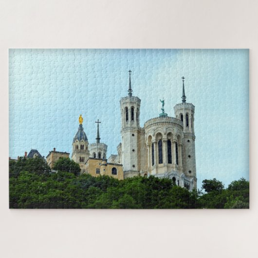 Lyon France Basilica - 20x30 - 1014 pcs. Legpuzzel (Horizontaal)