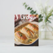 Lyon France Quenelles Briefkaart (Staand voorkant)