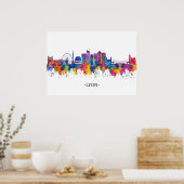 Lyon France Skyline Poster (Keuken)