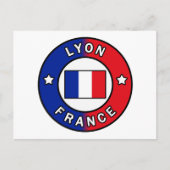 Lyon Frankrijk Briefkaart (Voorkant)