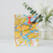 Lyon, Frankrijk Briefkaart (Staand voorkant)
