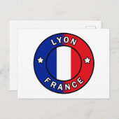 Lyon Frankrijk Briefkaart (Voorkant / Achterkant)