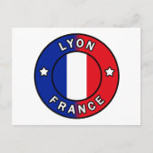 Lyon Frankrijk Briefkaart (Voorkant)