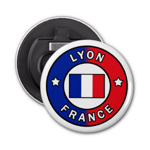 Lyon Frankrijk Button Flesopener