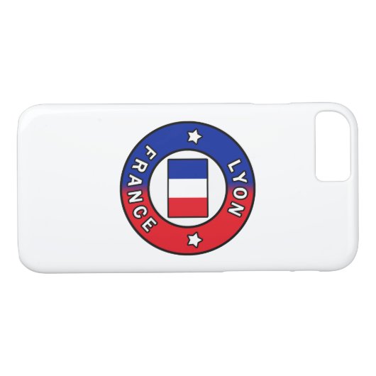 Lyon Frankrijk Case-Mate iPhone Case (Achterkant (Horizontaal))
