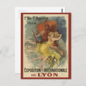 Lyon Frankrijk Frans Reizen Briefkaart (Voorkant / Achterkant)