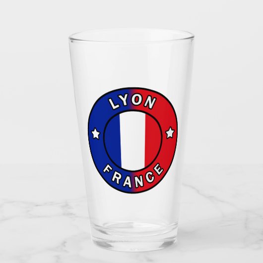 Lyon Frankrijk Glas (Voorkant)