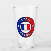Lyon Frankrijk Glas (Voorkant)