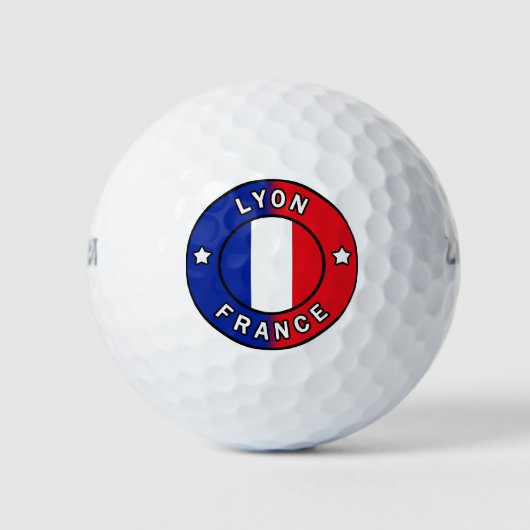 Lyon Frankrijk Golfballen (Voorkant)