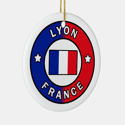 Lyon Frankrijk Keramisch Ornament (Rechts)