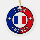 Lyon Frankrijk Keramisch Ornament (Voorkant)