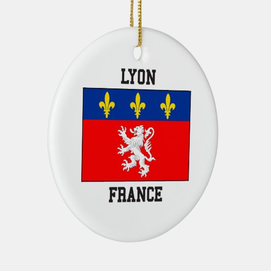 Lyon Frankrijk Keramisch Ornament (Rechts)