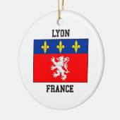 Lyon Frankrijk Keramisch Ornament (Links)