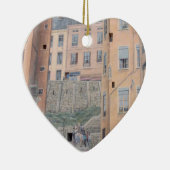 Lyon, Frankrijk - kerstboomversiering Keramisch Ornament (Rechts)