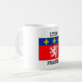 Lyon Frankrijk Koffiemok (Voorkant links)