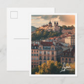Lyon Frankrijk Kunst reizen beroemde plaats Briefkaart (Voorkant / Achterkant)