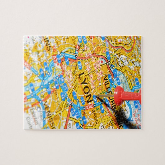 Lyon, Frankrijk Legpuzzel (Horizontaal)