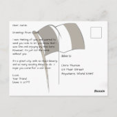 Lyon Frankrijk met Briefkaart (Achterkant)