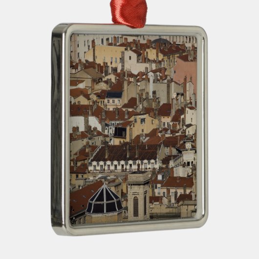 Lyon, Frankrijk Metalen Ornament (Rechts)