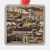 Lyon, Frankrijk Metalen Ornament (Voorkant)