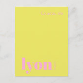 Lyon Frankrijk moderne vakantie Briefkaart (Voorkant)