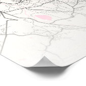 Lyon - Frankrijk Neapolitan City Map Poster (Hoek)