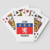 Lyon Frankrijk Pokerkaarten (Achterkant)