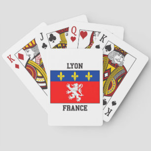 Lyon Frankrijk Pokerkaarten