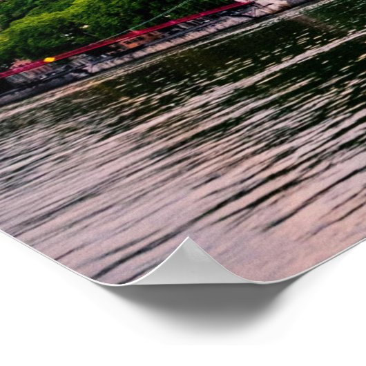 Lyon Frankrijk Poster (Hoek)