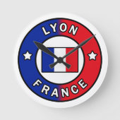 Lyon Frankrijk Ronde Klok (Voorkant)