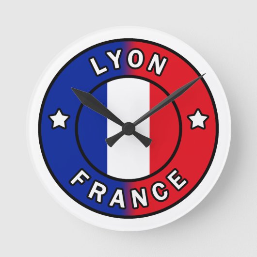 Lyon Frankrijk Ronde Klok (Voorkant)