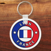 Lyon Frankrijk Sleutelhanger (Voorkant)