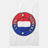 Lyon Frankrijk Theedoek (Verticaal)