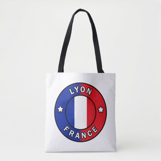 Lyon Frankrijk Tote Bag (Voorkant)