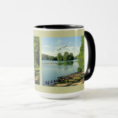 Lyon, landschap Frankrijk Mok (Voorkant rechts)